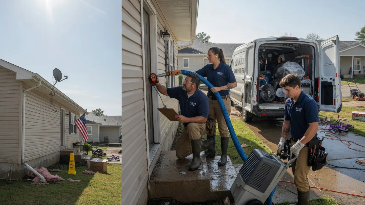 Ceiling Water Damage Restoration in Trussville, AL near me